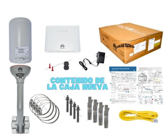 ANTENA HUAWEI 2368 4G INTERNET RURAL LARGO ALCACE NUEVO CAJA SELLADO ...